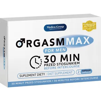 Podpora erekce Doplněk stravy pro muže Medica-Group Orgasm Max for Men kapsle 2 ks