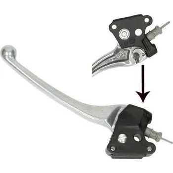 Brzda pro motocykl Piaggio Brzdová páčka + držák ET4 - levá 564641