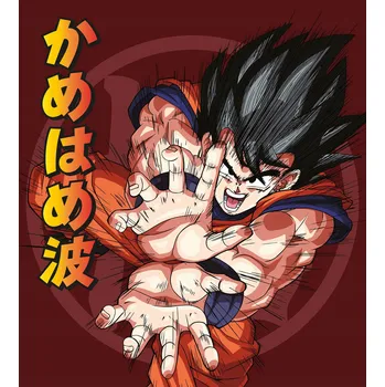deka Dětská deka Dragon Ball 180 x 200 coral Halantex Son Goku