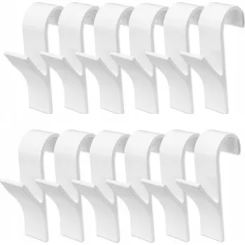 Věšák VĚŠÁK HÁČEK 12 ks NA RADIÁTOR KOUPELNOVÝ PRODUKT POLSKÝ