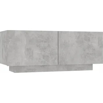 Noční stolek Noční stolek Beton 100x35x40 cm šedý