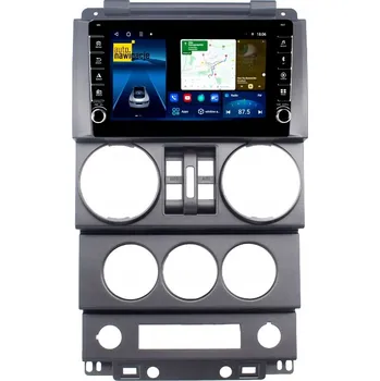 Autorádio GPS Navigace Autorádio pro Jeep Wrangler 2006-2010 Android CarPlay 4/64 GB