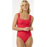 Plavky Rip Curl PREMIUM SURF D-DD ONE PIEC Hibiscus Red velikost M