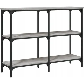 Konferenční stolek Konzolový stolek šedý dub sonoma 100x29x75 cm