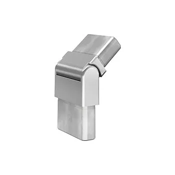 Zábradlí Hahn Steel Nastavitelná spojka madla 40 x 10 mm, AISI 304, brus