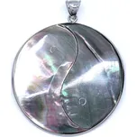 Perleťový přívěsek jin a jang Helor