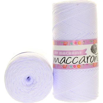 Příze Maccaroni PP Macrame 005 optická bílá