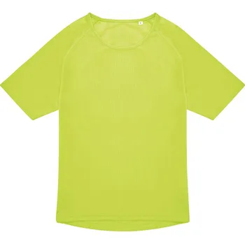 pracovní tričko B&C Tričko B&C Active T, sportovní, krátký rukáv, unisex COT01AT0377002-ultra yello M Žlutá
