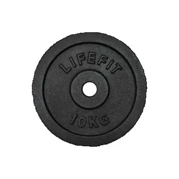 Kotouč LIFEFIT® 10kg, kovový, pro 30mm tyč