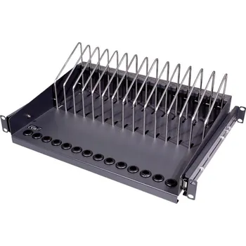 Racková skříň LogiLink SF100B 19 palec přístrojová police pro datové skříně černá