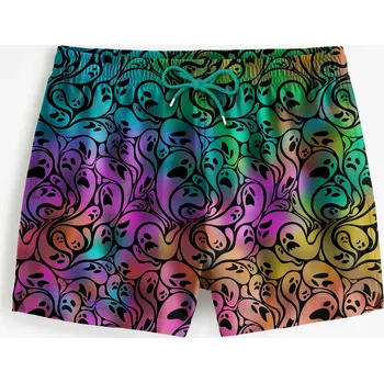 Pánské plavky Colorful Ghost Swim Shorts - L