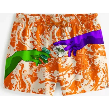 Pánské plavky Creation of Weed Swim Shorts - M