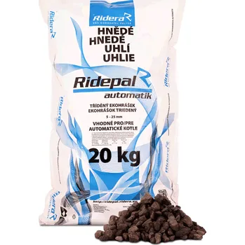 Tuhé palivo Ridepal Bílinské hnědé uhlí ořech 2 pro automatické kotle 800 kg