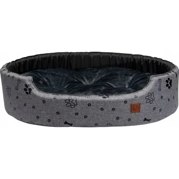 Pelíšek pro psa Psí kotec TRIBECE šedá 68 cm x 56 cm