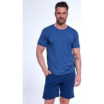 Pyžamo Cornette 925/177 Michael kr/r S-2XL pánské džínovina S