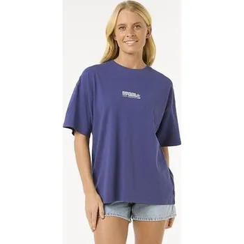Pánská móda Tričko Rip Curl LAS DALIAS HERITAGE TEE Dark Blue velikost XS