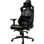 Noblechairs noblechairs EPIC Echtleder Gaming Stuhl - schwarz
