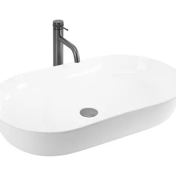 REA Cleo 71 umyvadlo na desku, bílé REA-U6215