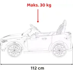 BMW M4 vozidlo bílá