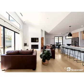 dřevěná podlaha Scheucher Dřevěná podlaha - Dub natur valletta, olej nebla, prkno 182 Woodflor (Scheucher)