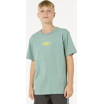 Dámské tričko Tričko Rip Curl RAW ENERGY LOGO TEE - BOY Blue Lagoon velikost 16