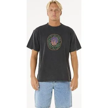 tričko Rip Curl RAW ENERGY VISIONS TEE Black velikost M