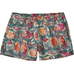 Patagonia Barely Baggies Shorts - 2 1/2 in. Women Wrasse: Wetland Blue modrá M
