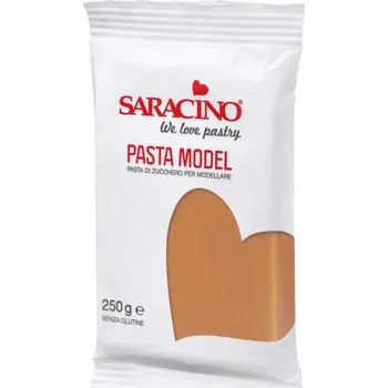Přisada na vaření a pečení Saracino Modelovací pasta světle hnědá LIGHT BROWN 250 g