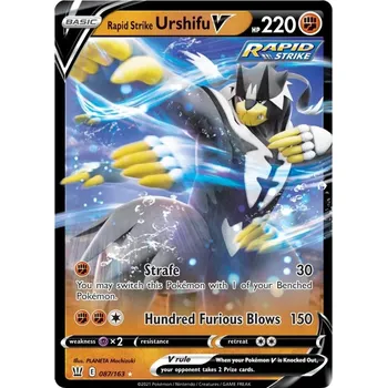 Karetní hra Rapid Strike Urshifu V 087/163 - Battle Styles