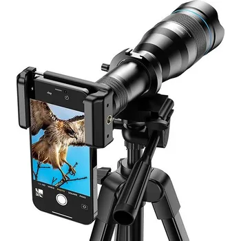 Apexel 60X Telescope Lens with Camera Tripod