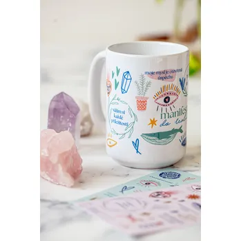 YogaDay Velký hrnek Manifestuji