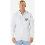 mikina Rip Curl WETTIE PASSAGE ICON ZIP THRU Grey Heather velikost L