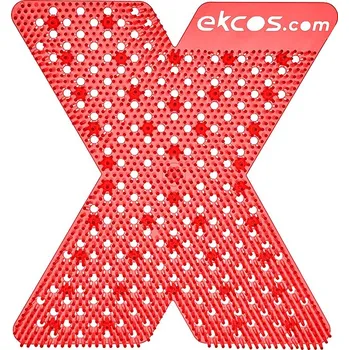 WC čistič NULL Ekcos Xcrën HD sítko do pisoáru - vůně meloun, červené 2 ks