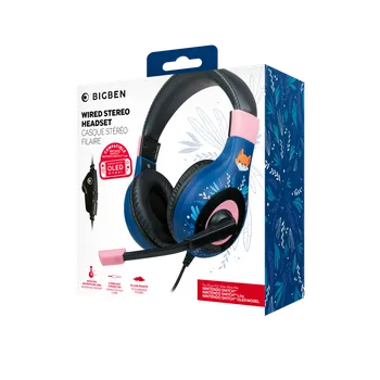 Sluchátka BigBen Wired Stereo Headset (Switch) Fox
