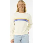 Mikina Rip Curl SURFARAMA RELAXED CREW Bone velikost L