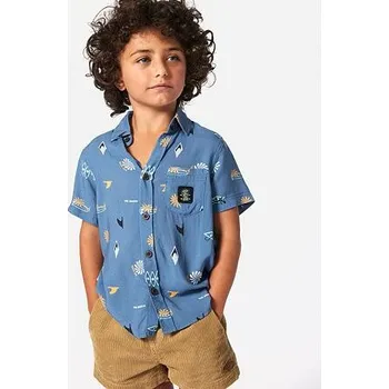 Pánská košile Košile Rip Curl GROM ENERGY SHIRT - BOY Vintage Navy velikost 5-6
