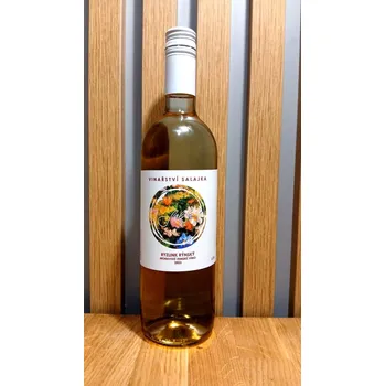 Ryzlink rýnský 2023, zemské víno, Vinařství Salajka, polosuché