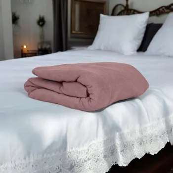 Prostěradlo PROSTĚRADLO JERSEY S GUMOU 120x210 PUDROVÁ RŮŽOVÁ