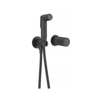 Bidetová baterie pod omítku Sea-Horse OVE BLACK zlatá