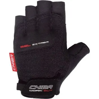 Fitness rukavice Fitness rukavice Gel Extreme - Chiba Velikost: XXL, Barva: černá