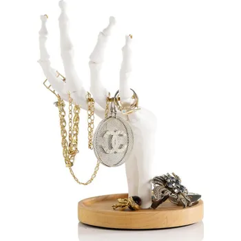 stojan na šperky (dekorace) SUCK UK - WHITE SKELETON HAND