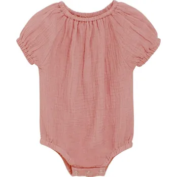 Kojenecký overall Mušelínové body / overal pro holčičky "Ash Rose" HUTTEliHUT VELIKOST: 86/18 měsíců