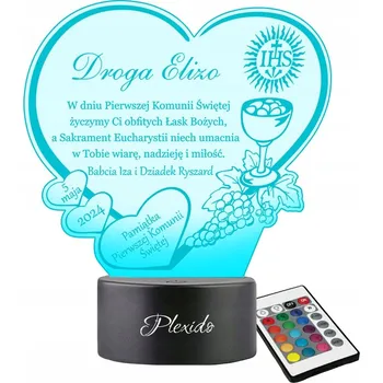 Lampička Noční lampa Plexido vícebarevná