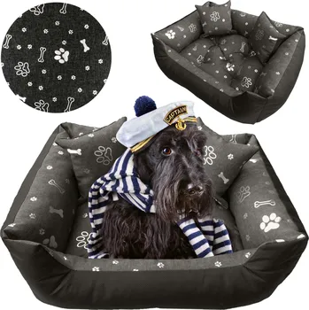 Pelíšek pro psa PELÍŠEK PRO PSÍ POHOVKA 115X95 CM VODĚODOLNÉ POTAH POLŠTÁŘE