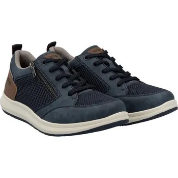 Pánské polobotky Rieker 16901-14 modrá, vel. 46