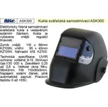 Svářecí kukla samostmívací ASK 300