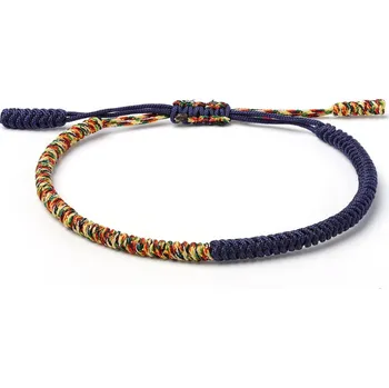 Náramek Tibetský náramek pro štěstí - MODRO-BAREVNÝ