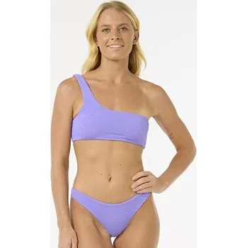 Dámské plavky Plavky Rip Curl CUSTOM RIB ONE STRAP Purple velikost L