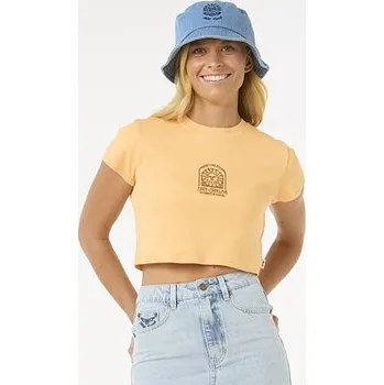 Pánské tričko Tričko Rip Curl SAN CARLOS BABY TEE Pastel Orange velikost M