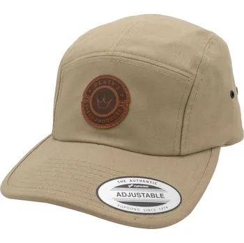 Kšiltovka PEATY'S PUBWEAR KŠILTOVKA PUBWEAR 5 PANEL CAP - SPEED PRODUCTS BADGE KHAKI (PPW-5PL-SPB-KHK)